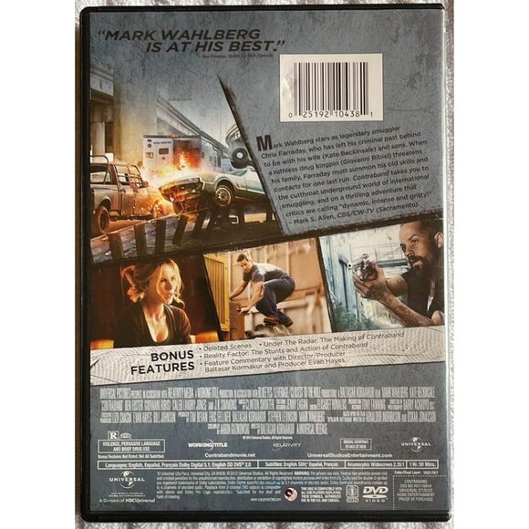 Contraband (DVD) Mark Wahlberg, Kate Beckinsale - Picture 2 of 4